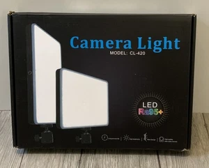 Kamera Lampe Licht Foto Beleuchtung für Vlog LED Fernbedienung 23x16cm (R1A) - Bild 1 von 2