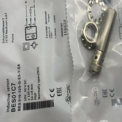 BALLUFF BES 516-325-G-E5-Y-S4 Proximity Switch Sensor BES01C7 - Image 1 of 2