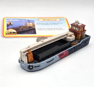 Ertl Theodore Tugboat Diecast Metal - Shelburne Sea Barge w/ Card - like Thomas - Picture 1 of 8
