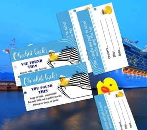 Cruise Rubber Duck Tags . Cruising Ducks Australia 10 PCS - Picture 1 of 1