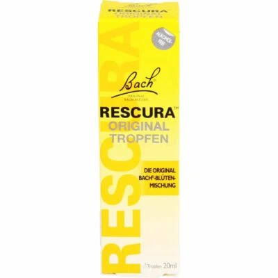 NELSONS GMBH BACHBLÜTEN Original Rescura Tropfen alkoholfrei 20 ml PZN16391818