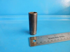 USED,SNAP ON TOOLS "11/16 IN." 3/8 IN. DR. DEEP INDUSTRIAL FINISH SOCKET - Picture 1 of 4
