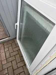 Badfenster Kunststoff weis 2 Fach Verglasung, gebraucht - Bild 1 von 3