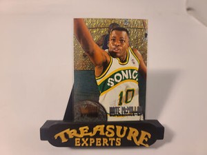 1995-96 Fleer Metal #102 Nate McMillan Supersonics Basketball Card NM-MT