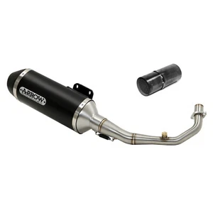 ESCAPE COMPLETO URBAN ARROW PARA KAWASAKI J 300 2014 > 2016 ALUMINIO DARK KAT - Imagen 1 de 2