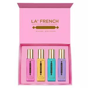 La French Niche Edition Luxury Perfume Gift Set Of 4 - Picture 1 of 4
