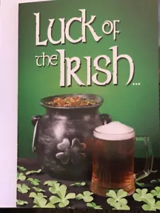 St Patrick’s Day, Funny, ,,,waking Up Without Hangover, Greeting Card - Picture 1 of 3
