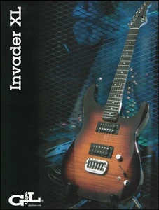 G&L Invader serie XL guitarra eléctrica anuncio 2005 impresión 8 x 11 - Imagen 1 de 3