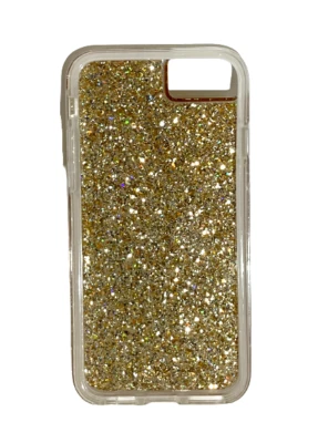 Funda iPhone Gold Sparkles SE (2020) iPhone 8 6s Nueva En Caja Foto 1 de 4
