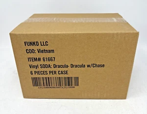 Funko Soda Dracula versiegelte Kiste mit 6 mit Verfolgungsjagd - Bild 1 von 1