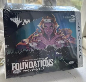MTG Magic the Gathering Japanese Collector Booster Box Foundations FDN Seald - Picture 1 of 6