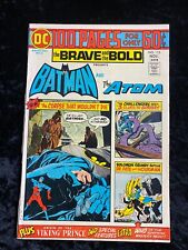 Batman Atom, the Brave and the Bold, #115, Nov 1974, 100 pages XL