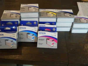 Original Epson Tintenpatrone T5806, T5803, T5802, T5804, T5801, T5808 von 2008 - Bild 1 von 4