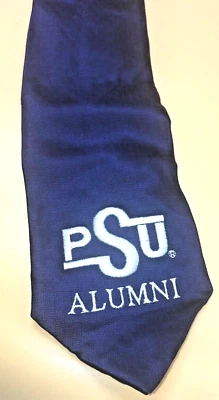 Corbata de seda azul PSU Alumni para hombre Penn State University Nittany Lions Foto 1 de 4