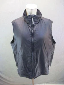 Burton Snowboard Talla L Para Hombres Negro Cremallera Forrado de Vellón Calentador Aislante Chaleco 7Y70 - Imagen 1 de 11