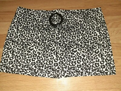 Cinturón estampado leopardo mini falda talla XL nuevo sin etiquetas Foto 1 de 4