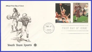 USA5 #3399 U/A PCS ARTCRAFT FDC STR2 Basketball - Picture 1 of 1