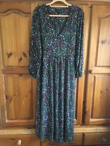 Live Unlimited Paisley Jersey Dress, Size 18, Summer, NEW WITH LABELS - Picture 1 of 7