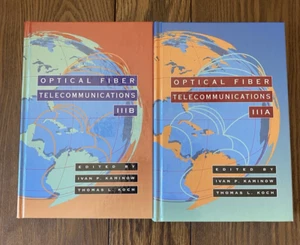 Optical Fiber Telecommunications IIIA & IIIB Lot of 2 Books 1997 Kaminow, Koch - Picture 1 of 19