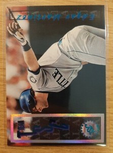 1996 TOPPS STADIUM CLUB EDGAR MARTINEZ TEAM TSC #221 SEATTLE MARINERS