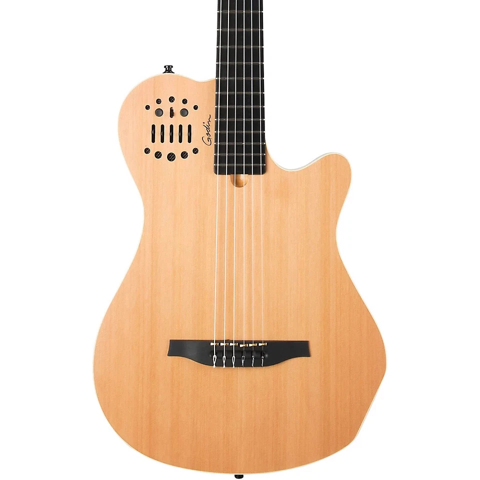 Godin ACS Grand Concert Nylon-String Acoustic-Electric Guitar Natural - Image 1 of 4