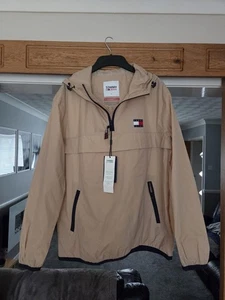 Tommy Hilfiger Jeans Windbreaker – Sand, New with Tags - Picture 1 of 4