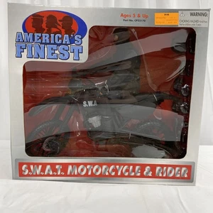 America's Finest 21st Century S.W.A.T Motorcycle & 12" Rider NIB - Picture 1 of 6