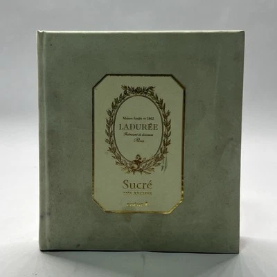 Laduree Paris Sucre: The Sweet Recipes Phillippe Andrieu Velvet Cover Cookbook Foto 1 de 4