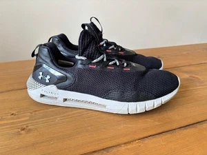 Under Armour UA Hovr STRT Mens Black Running Gym Trainers Size UK 10 EU 45 - Picture 1 of 11