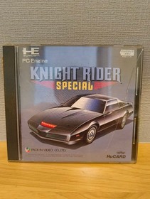 Knight Rider Special PACK IN VIDEO PC Engine HuCard Used Tested JP ver with Case