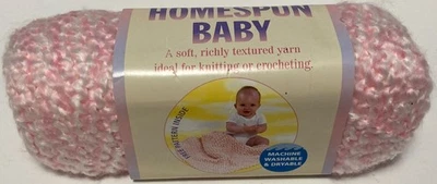 Lion Brand Homespun Baby Yarn  'Bulky 5'  Discontinued Colors Chunky 93yd skein - Image 1 of 4