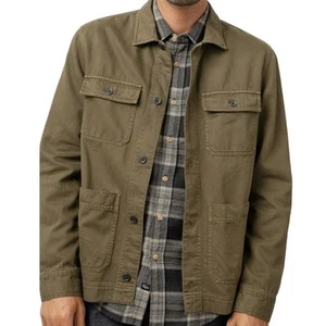 Rails Men's Franklin Jacket in Shadow Button Up Size Large New With Tags NEW - Picture 1 of 11