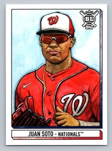 Topps Big League 2021 #ATG-JS Juan Soto arte del juego - Imagen 1 de 2