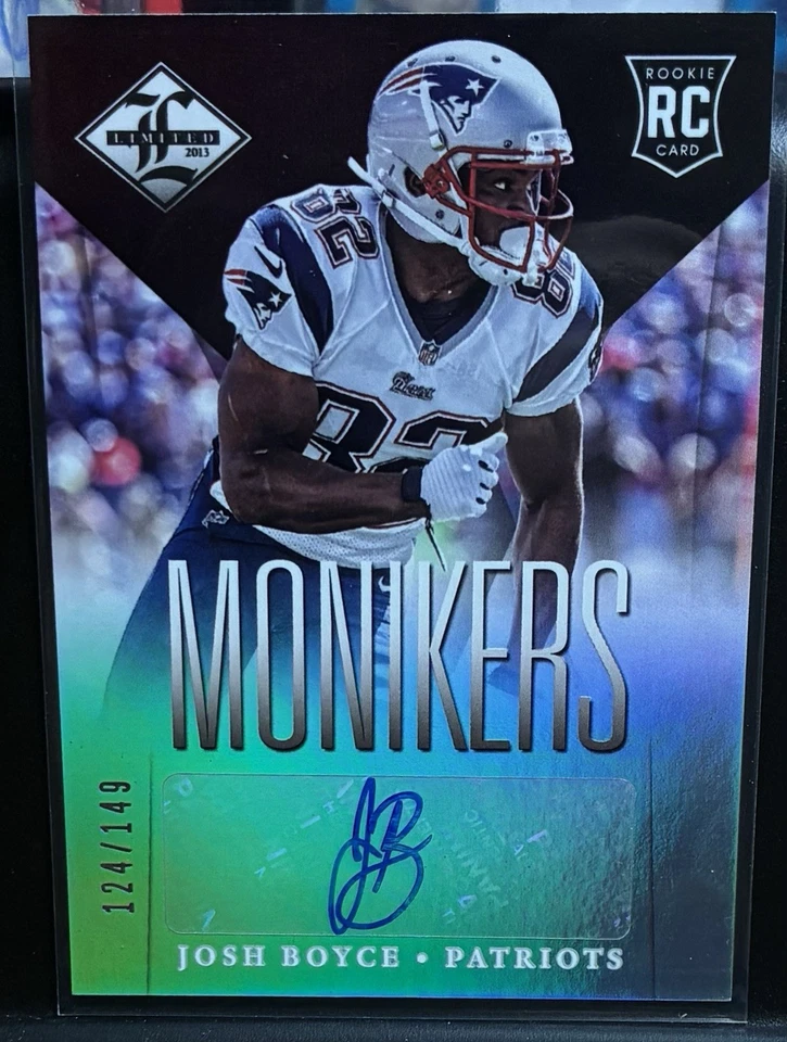 2013 Panini Limited Phenoms Monikers Silver /149 Josh Boyce #178 Rookie Auto RC - Image 1 of 4