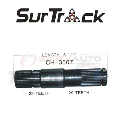 SurTrack CV Intermediate Shaft for 2001-2011 Dodge Dakota 2.5L 3.7L 3.9L rw — 第 1/4 张图片