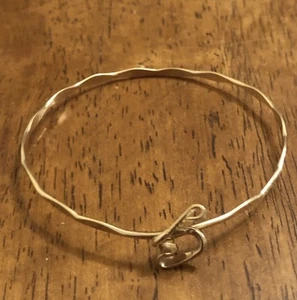 Vintage Armreif goldfarben mit Verschluss E1) - Bild 1 von 7