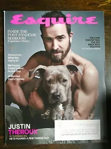 Esquire Magazine April May 2021 - Justin Theroux - Tinder's Most Active Guy - M2 - Foto 1 di 2