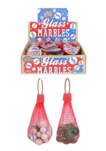 Pack of 24 Glass Marble Nets 20pcs - Picture 1 of 1