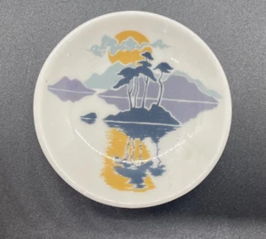 Plato miniatura Highland Fine Bone China Scotland Butter Pat - Imagen 1 de 5