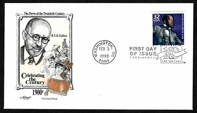USA, SCOTT # 3182-L, ARTMASTER FDC COVER - HISTORIAN W.E.B. DuBOIS, YEAR 1998 - Image 1 of 2