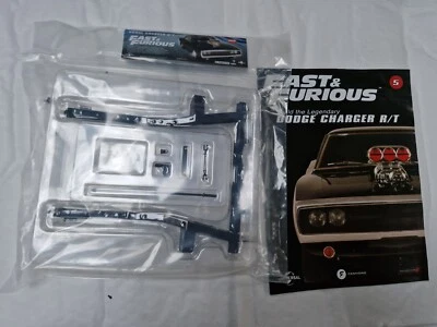 FANHOME 1/8 COSTRUIRE IL PROPRIO DODGE CHARGER R/T FAST AND FURIOUS AUTO ISSUE 5 - Immagine 1 di 2