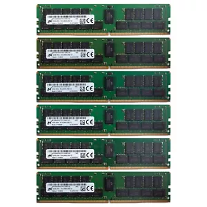 Dell PowerEdge R440 R540 R640 192GB (6x32GB) DDR4 2666MHz PC4-2666V RAM Memory - Picture 1 of 1