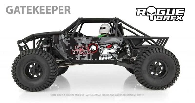 Element RC Gatekeeper Body Graphic Wrap Skin- Metal Mulisha - Image 1 of 2