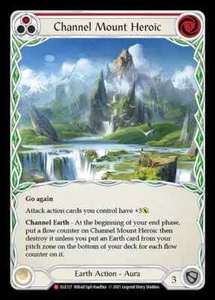 1x Channel Mount Heroic - quasi nuovo - Tales of Aria - Flesh and Blood Majestic - Foto 1 di 1