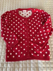 Gymboree Girls XS, 3-4 Smart Girls  Ted Cardigan Sweater - Picture 1 of 5