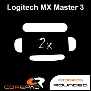 Corepad Skatez Logitech MX Master 3 Replacement Mouse Feet Hyperglides Teflon - Picture 1 of 1