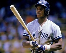 RICKEY HENDERSON 8X10 PHOTO NEW YORK YANKEES NY BASEBALL PICTURE MLB CLOSE UP
