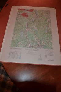 1940's Army (like USGS) topo map Weymouth Massachusetts-  Sheet 6868 III NE - Picture 1 of 5