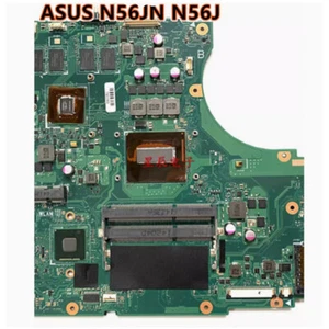 Placa madre para computadora portátil ASUS N56JN N56J con CPU I7-4710HQ GT840M probada OK - Imagen 1 de 4