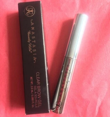 Gel para cejas transparente Anastasia Beverly Hills, 2,5 ml tamaño de viaje nuevo con caja Foto 1 de 2